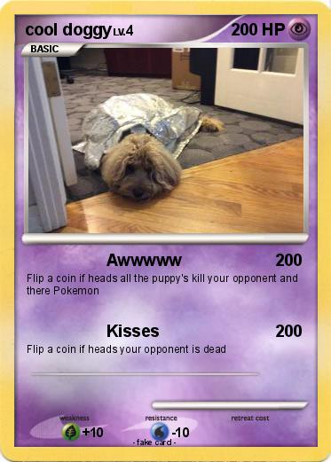 Pokemon cool doggy