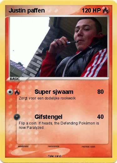 Pokemon Justin paffen