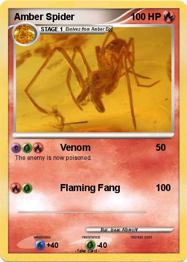 Pokemon Amber Spider