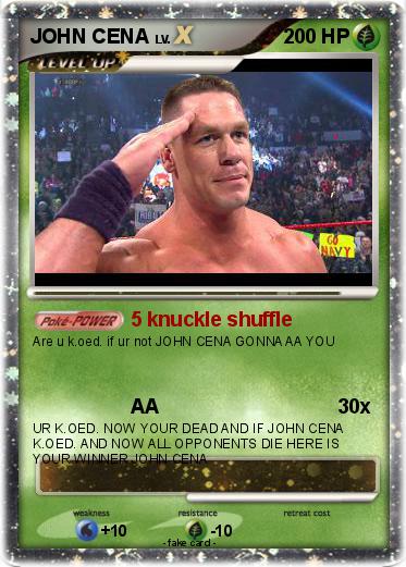 Pokemon JOHN CENA