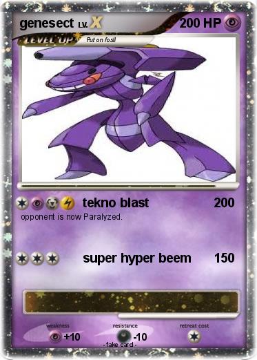 Pokemon genesect