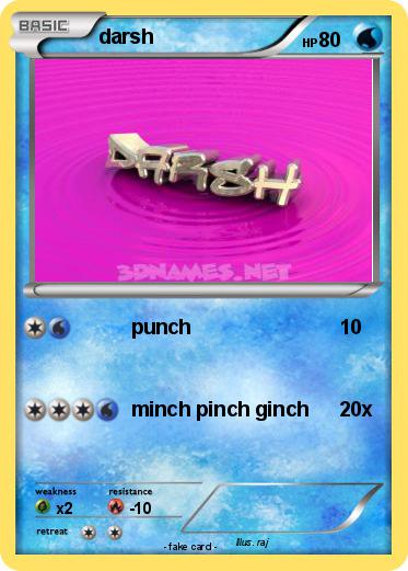 Pokemon darsh
