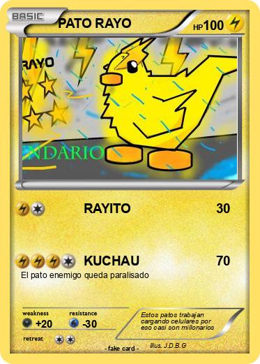 Pokemon PATO RAYO