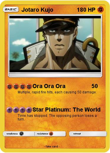 Pokemon Jotaro Kujo