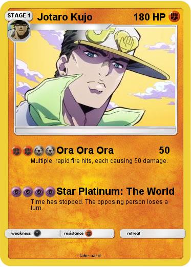 Pokemon Jotaro Kujo