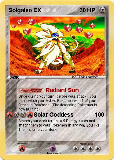 Pokemon Solgaleo EX