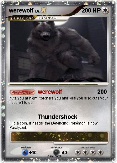 Pokemon werewolf