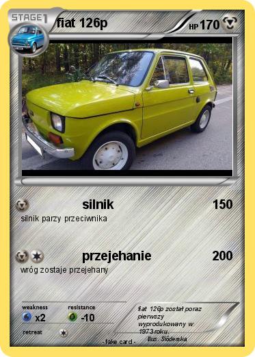 Pokemon fiat 126p
