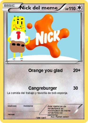 Pokemon Nick del meme