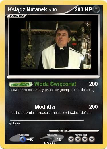 Pokemon Ksiądz Natanek