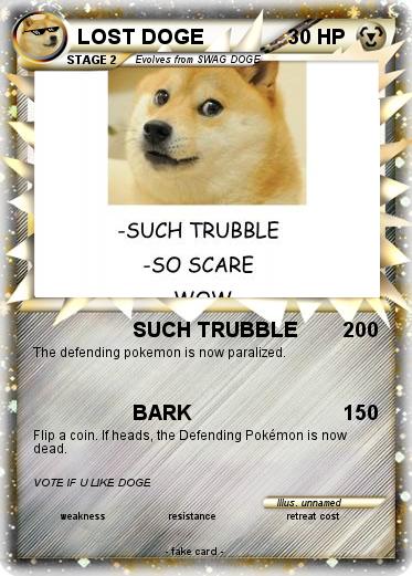 Pokemon LOST DOGE