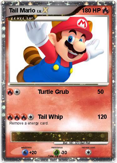 Pokemon Tail Mario