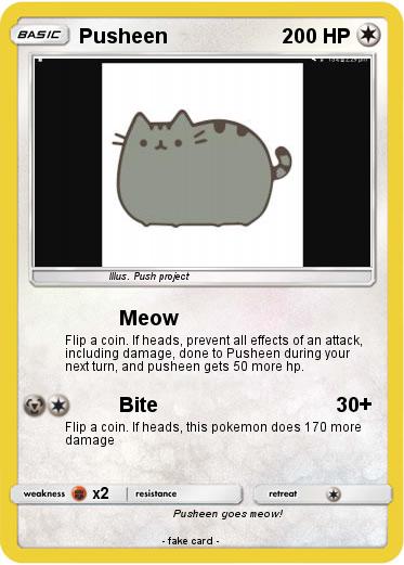Pokemon Pusheen