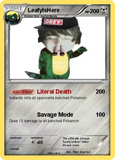 Pokemon LeafyIsHere