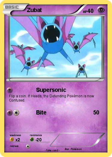 Pokemon Zubat