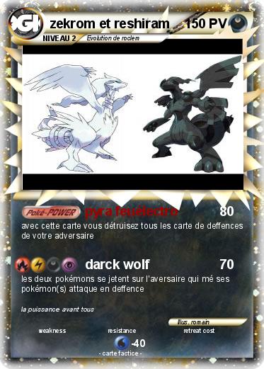 Pokemon zekrom et reshiram