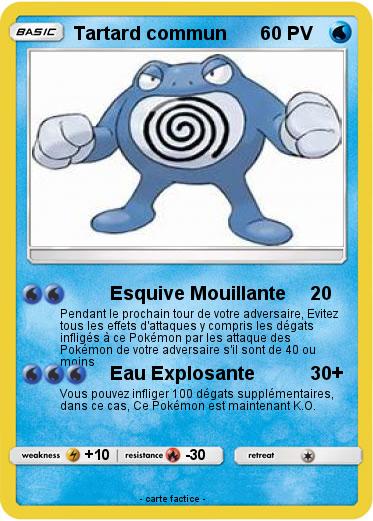Pokemon Tartard commun