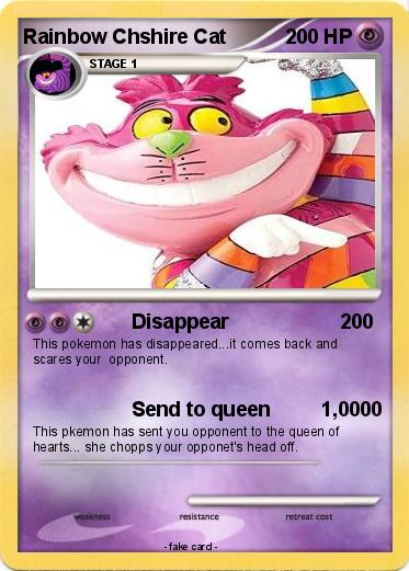 Pokemon Rainbow Chshire Cat