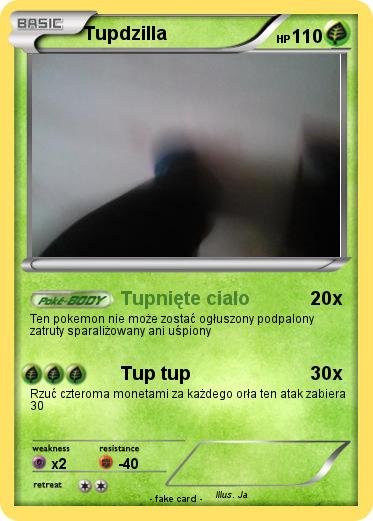 Pokemon Tupdzilla