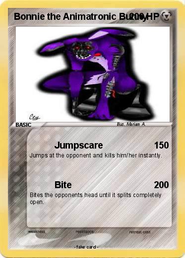 Pokemon Bonnie the Animatronic Bunny