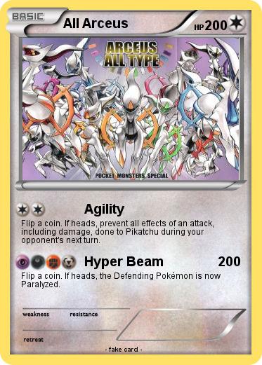 Pokemon All Arceus