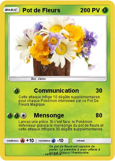 Pokemon Pot de Fleurs