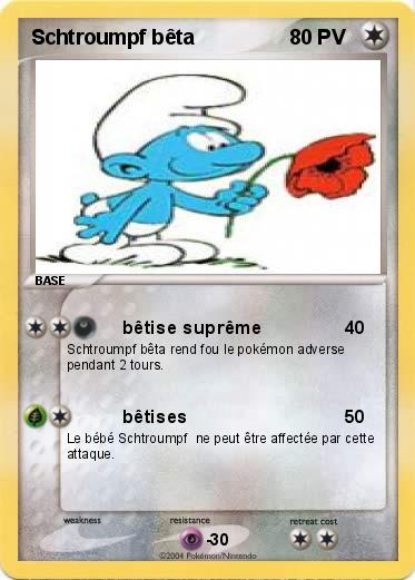 Pokemon Schtroumpf bêta