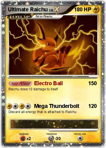 Pokemon Ultimate Raichu
