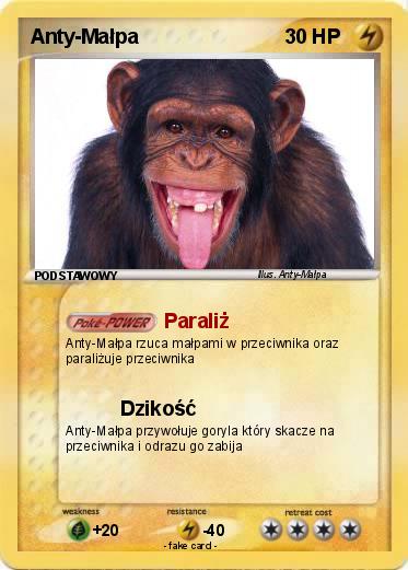 Pokemon Anty-Małpa