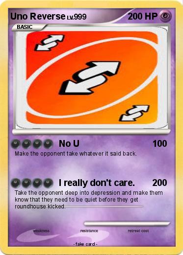Pokemon Uno Reverse
