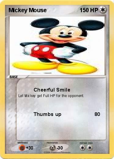 Pokemon Mickey Mouse