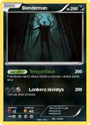 Pokemon Slenderman