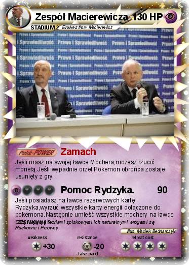 Pokemon Zespół Macierewicza