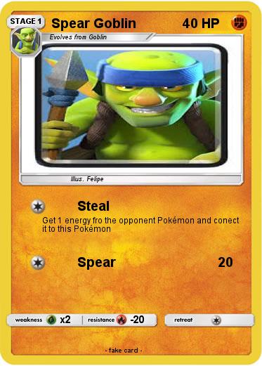 Pokemon Spear Goblin