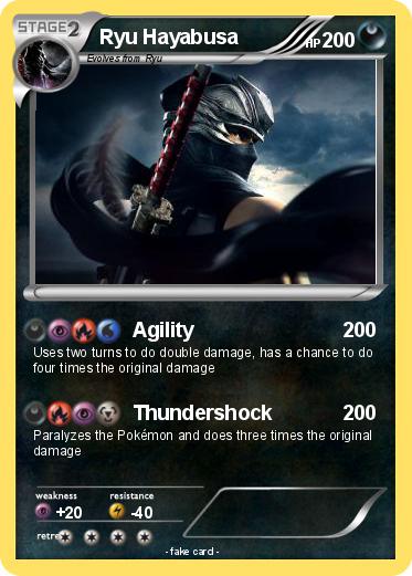 Pokemon Ryu Hayabusa
