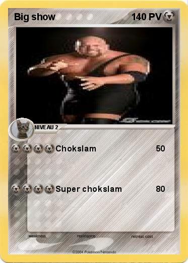 Pokemon Big show