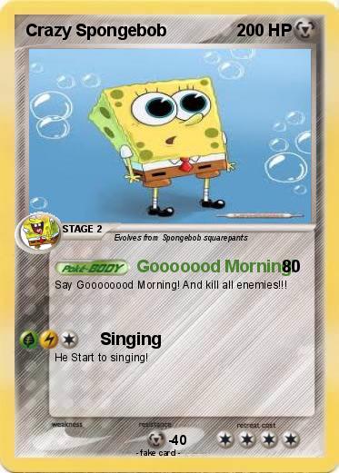 Pokemon Crazy Spongebob