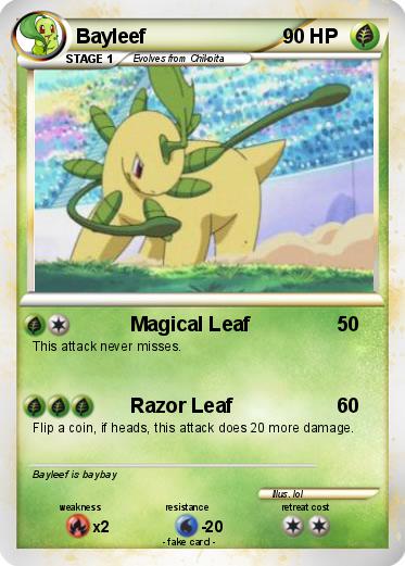 Pokemon Bayleef