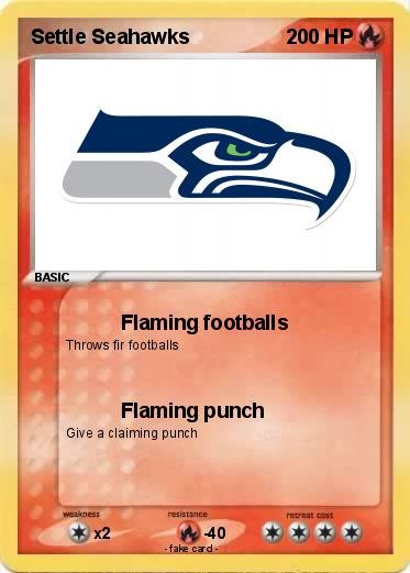 Pokemon Settle Seahawks