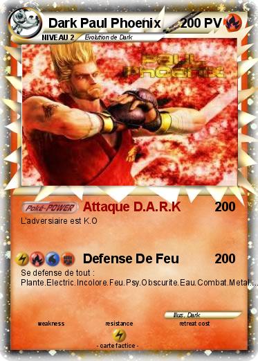 Pokemon Dark Paul Phoenix
