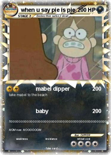 Pokemon when u say pie is pie