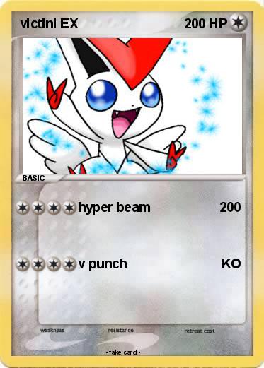 Pokemon victini EX