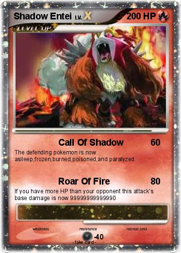 Pokemon Shadow Entei
