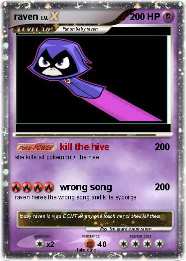 Pokemon raven