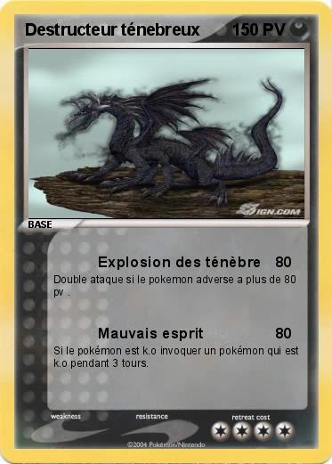 Pokemon Destructeur ténebreux