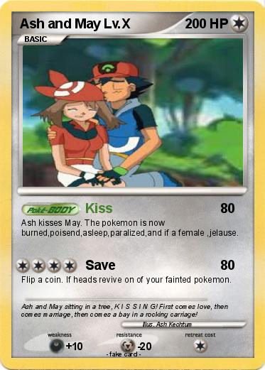 Pokemon Ash and May Lv.X