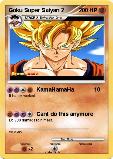 Pokemon Goku Super Saiyan 2