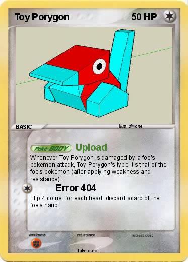 Pokemon Toy Porygon