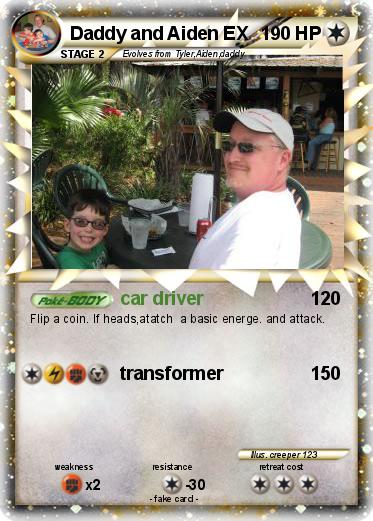 Pokemon Daddy and Aiden EX