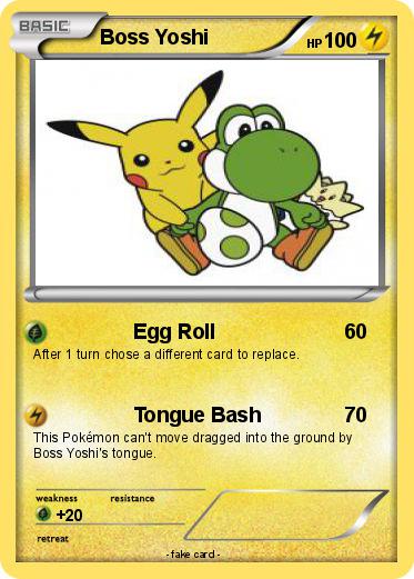 Pokemon Boss Yoshi